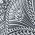 Materials of the precious panel Diamond Snowflake White Gold 18K