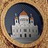 Multilayer 3-D composition Cathedral of Christ the Savior