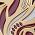 Jewelry Enamel Bird of Paradise