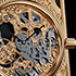 Watch Skeleton Gold Black
