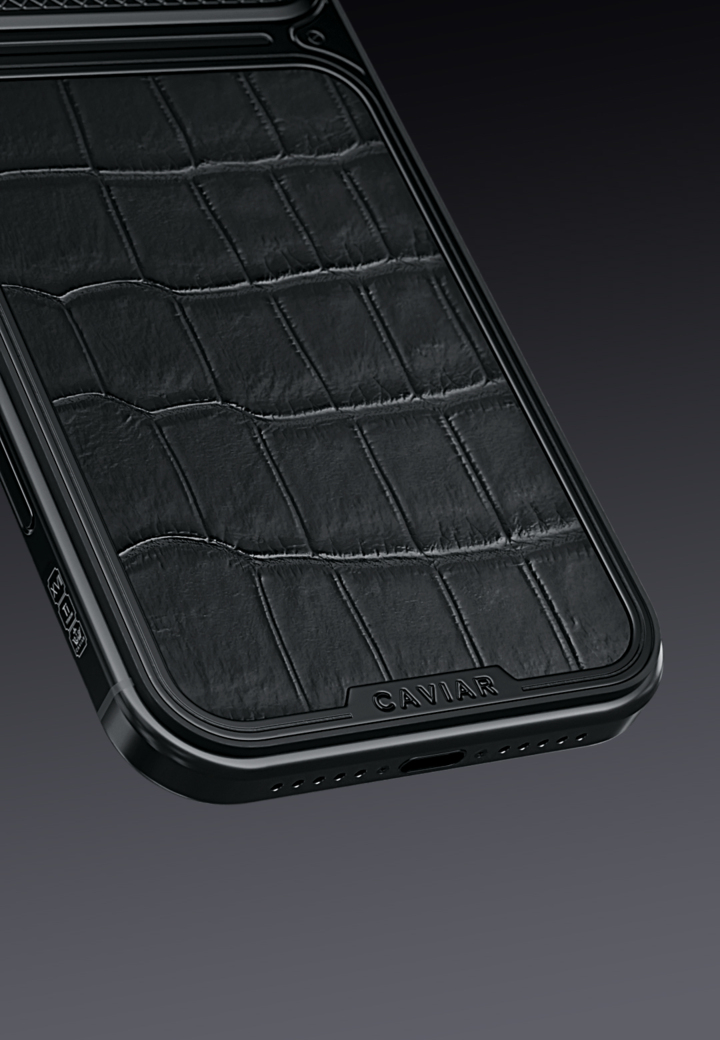 Crocodile Leather Black is Back
