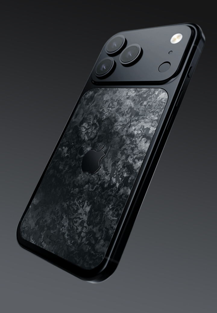Titanium and Carbon Black Apple