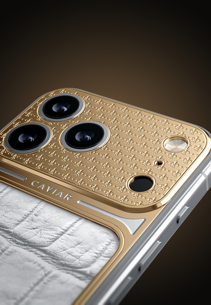 Gold Plating Fleur-de-Lis