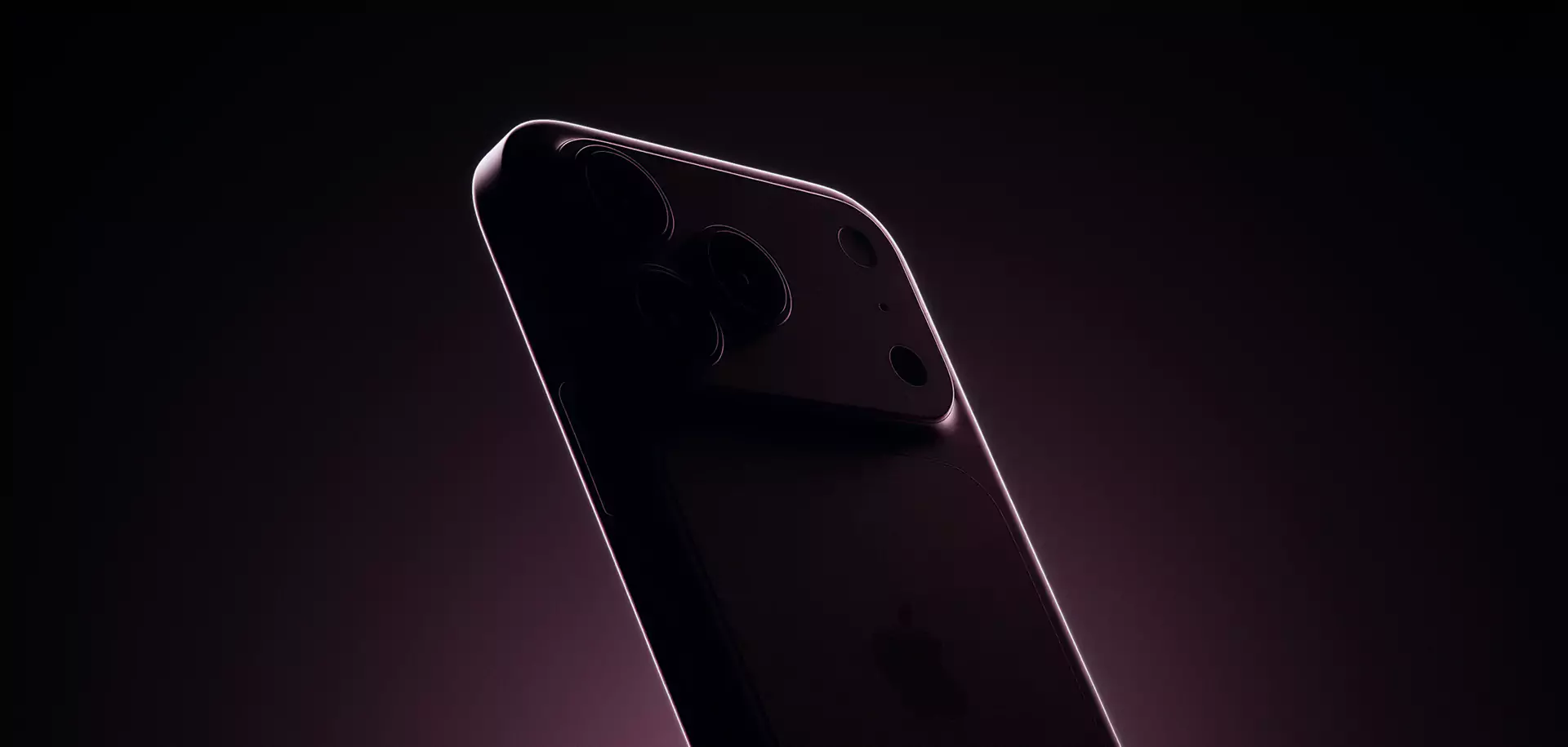 Концепт iPhone 18 Pro в цвете Burgundy